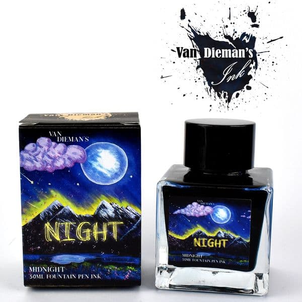 *Van Dieman Inks - Series #8 Night - 50ml Midnight