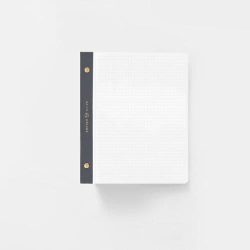 Archer & Olive - B5 Signature Dot Grid Notepad - White