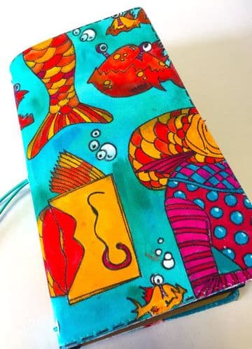 Arty Doodle Canvas Notebook with Dyan 
