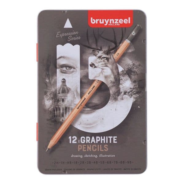 Bruynzeel - Expression Graphite Pencils - 12pk