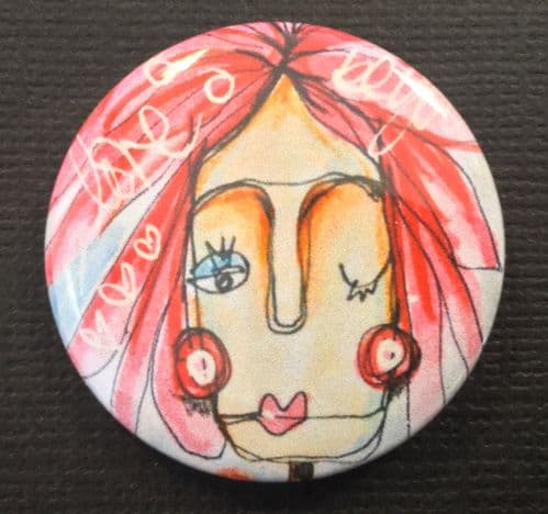 Button Badge - Kate Crane #20