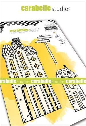 Carabelle Studio - Rubber Stamps - A6 - Our Street 