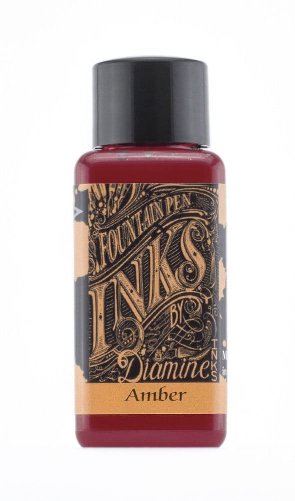 Diamine - Fountain Pen Ink - 30ml - Amber