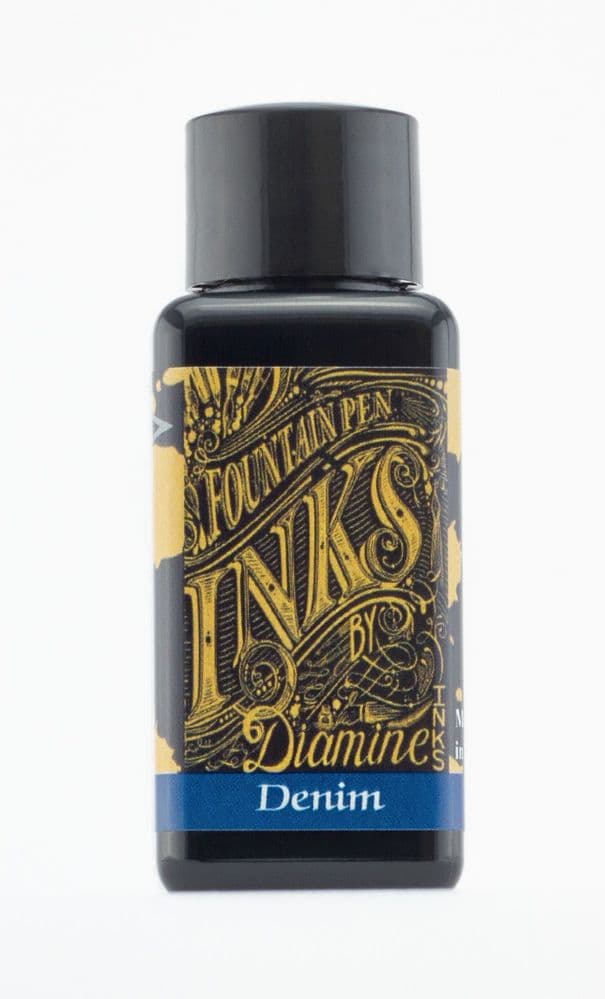 Diamine - Fountain Pen Ink - 30ml - Denim