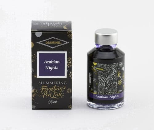 Diamine - Fountain Pen Ink - Shimmer  Ink 50ml - Arabian Nights