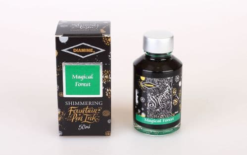 Diamine - Fountain Pen Ink - Shimmer  Ink 50ml - Magical Forrest 
