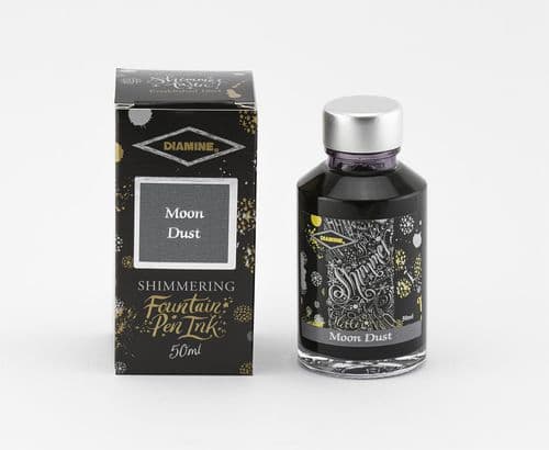 Diamine - Fountain Pen Ink - Shimmer  Ink 50ml - Moon Dust