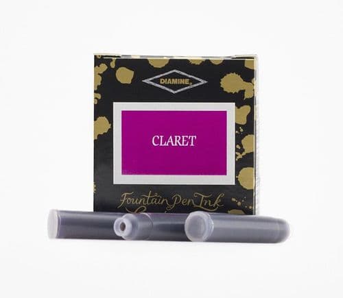 Diamine - Ink Cartridges - 6 Pack - Claret