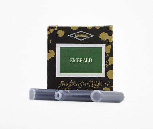 Diamine - Ink Cartridges - 6 Pack - Emerald