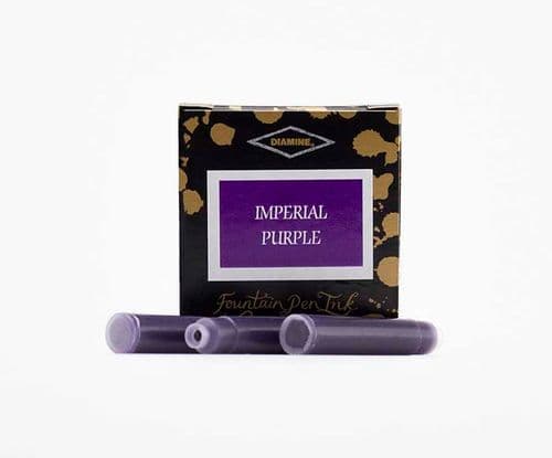 Diamine - Ink Cartridges - 6 Pack - Imperial Purple