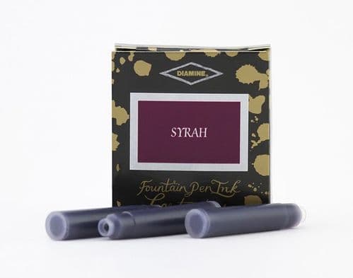 Diamine - Ink Cartridges - 6 Pack - Syrah