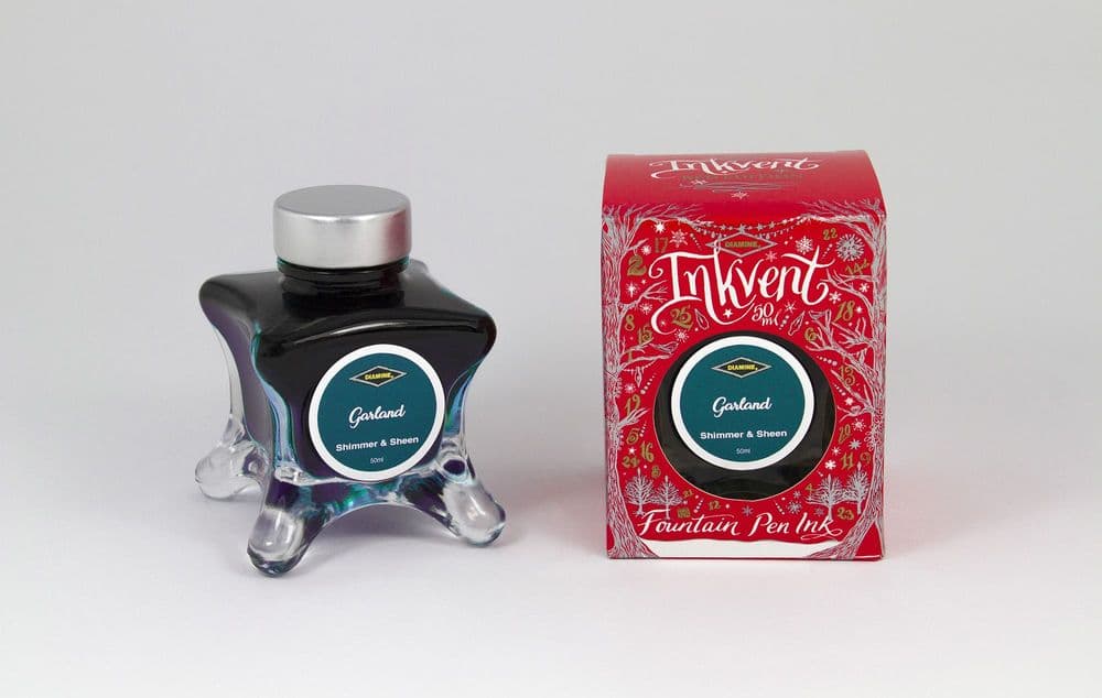 Diamine - Inkvent - Red Collection - Garland Shimmer & Sheen