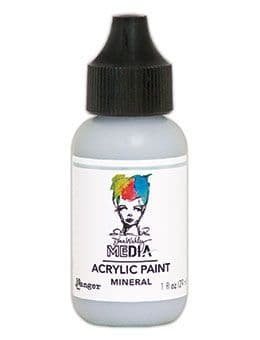 Dina Wakley Media - Acrylic Paints - 1oz Bottle - Mineral