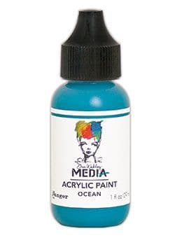 Dina Wakley Media - Acrylic Paints - 1oz Bottle - Ocean
