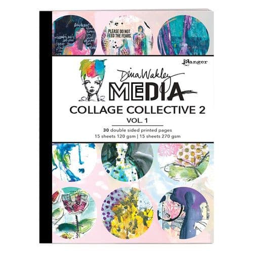 Dina Wakley Media - Collage Collective 2 vol #1