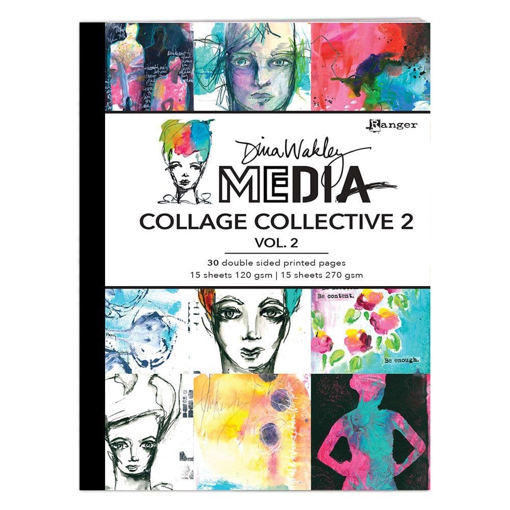 Dina Wakley Media - Collage Collective 2 vol #2