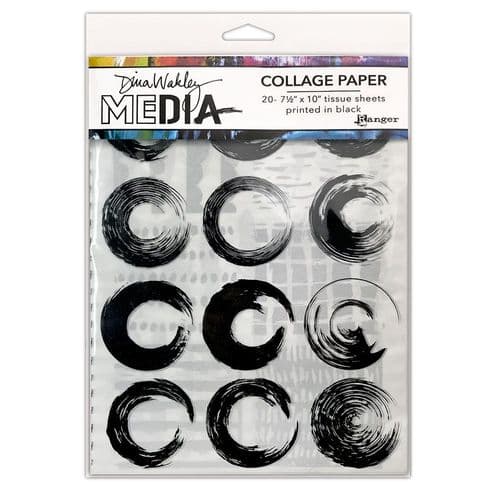Dina Wakley Media - Collage Paper - Elements 