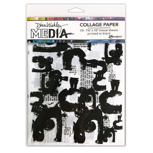 Dina Wakley Media - Collage Paper - Painted Marks
