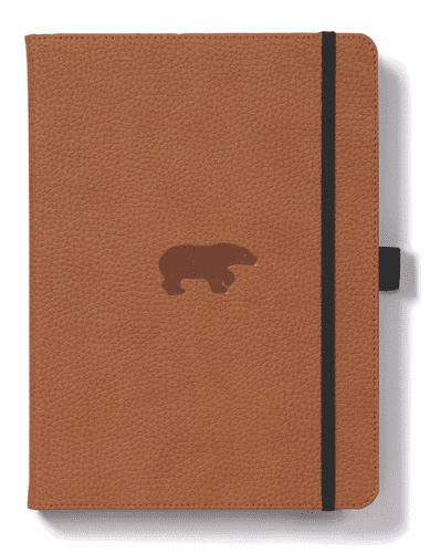 Dingbats - Notebook A5+ Wildlife - Brown Bear