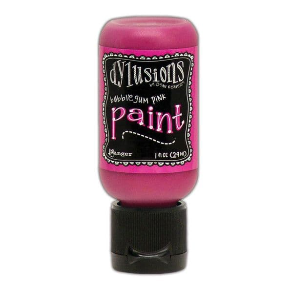 Dylusions - Acrylic Paint 1oz Bottle - Bubblegum Pink