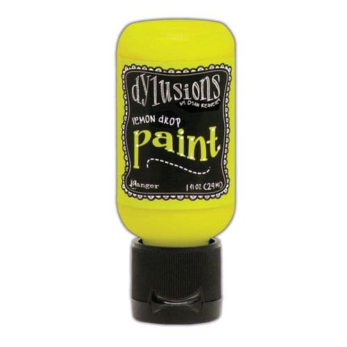 Dylusions - Acrylic Paint 1oz Bottle - Lemon Drop 