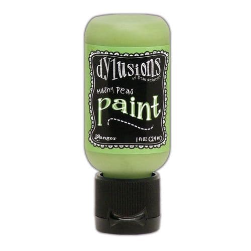 Dylusions - Acrylic Paint 1oz Bottle - Mushy Peas 