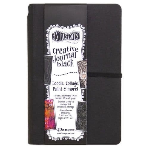 Dylusions - Black Journal - Small 