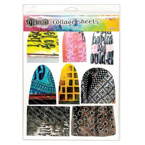 Dylusions - Collage Sheets - Set #2 