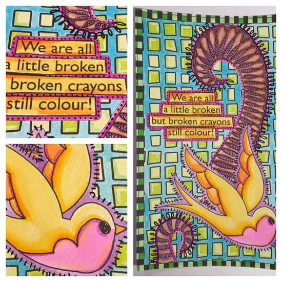 Dylusions - Colouring Sheets