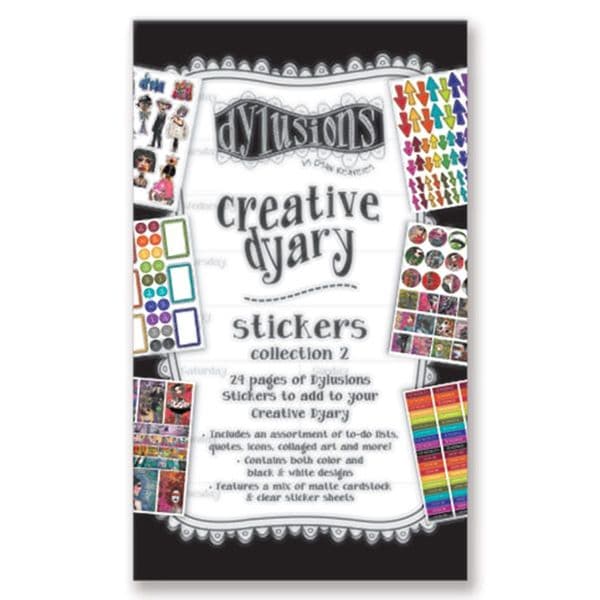 Dylusions - Creative Dyary Collection - Creative Dyary Stickers #2