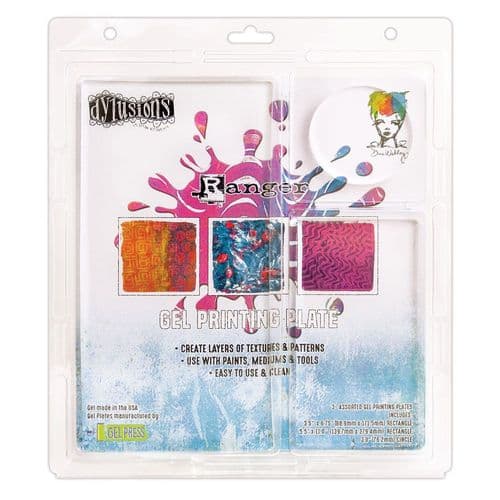Dylusions & Dina Wakley Media - Gel Press Collection - Gel Plate Assortment