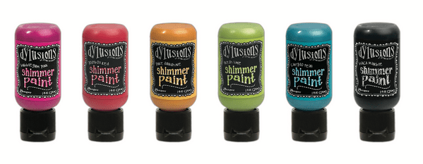 Dylusions - Shimmer Acrylic Paint - 1 oz Bottle - Collection  #1