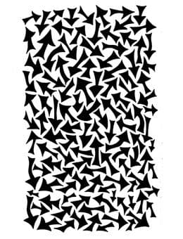 Dylusions - Stencil - 5x8" Arrows 