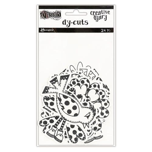 Dylusions - The Dyary Collection - Creative Dyary Die Cuts 3