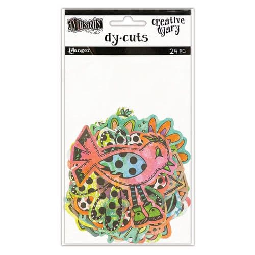 Dylusions - The Dyary Collection - Creative Dyary Die Cuts 5