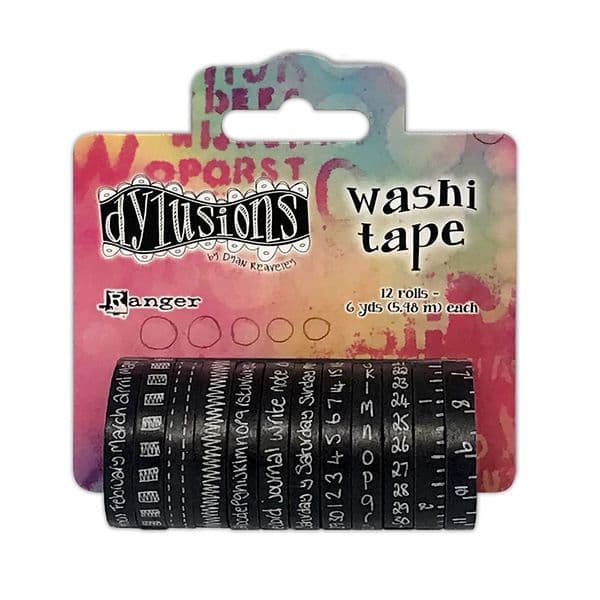 Dylusions - Washi Tape Set - Black