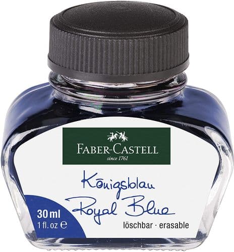Faber Castell - Bottled Ink 30ml - Royal Blue