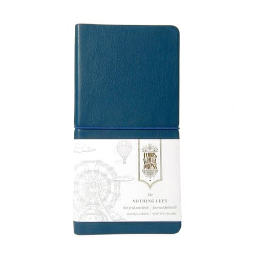 Ferris Wheel Press - Nothing Left Fether Notebook - Racing Green