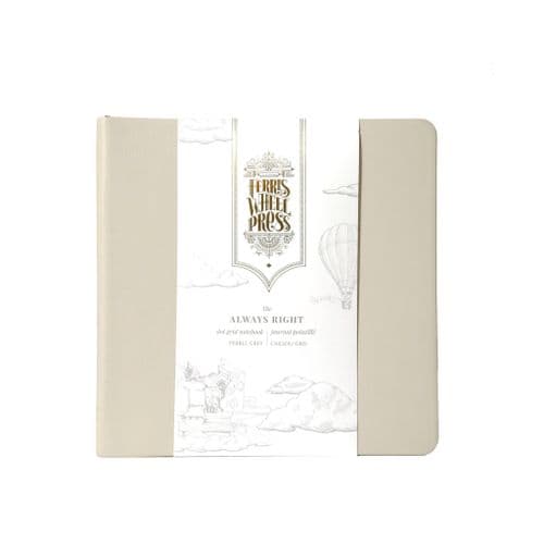 Ferris Wheel Press - The Always Right Fether Notebook - Pebble Grey