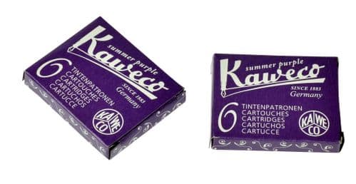 Kaweco - Ink Cartridges - International Standard Size - Summer Purple