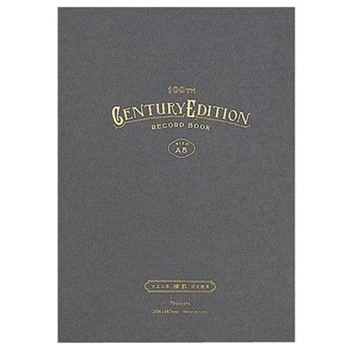 Kokuyo - Record Notebook - Century Edition - Grey - 4mm Grid