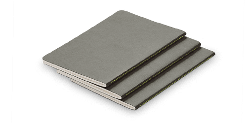 Lamy - Booklets - A6 Silver Grey set of 3