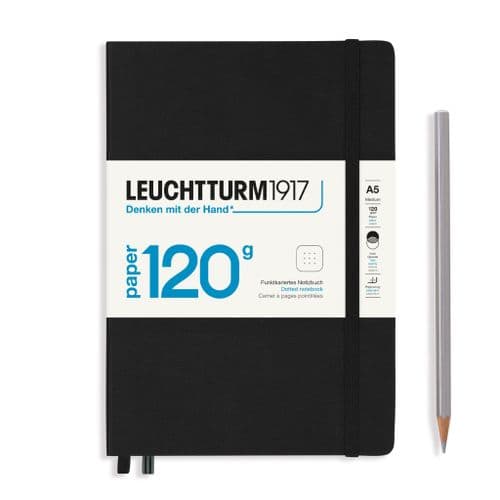 Leuchtturm 1917 - 120gsm Edition - (A5) Hardcover Notebook - Black