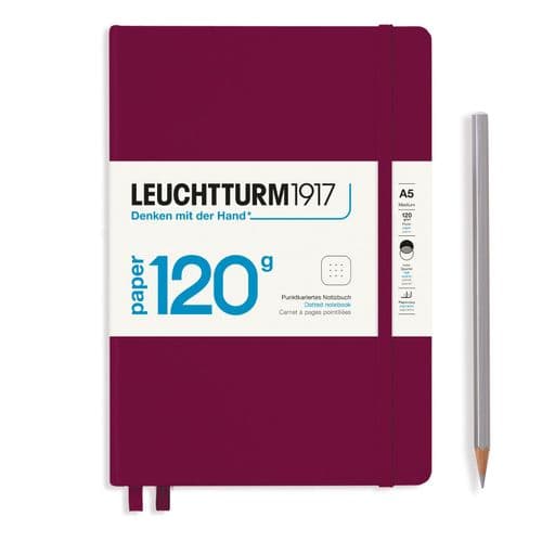 Leuchtturm 1917 - 120gsm Edition - (A5) Hardcover Notebook - Port Red