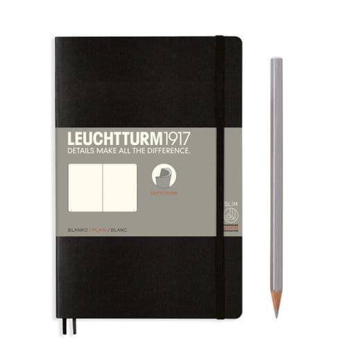 Leuchtturm 1917 - Notebook Composition (B6) - Soft Cover - Black