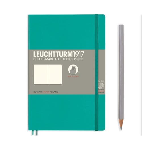 Leuchtturm 1917 - Notebook Composition (B6) - Soft Cover - Emerald