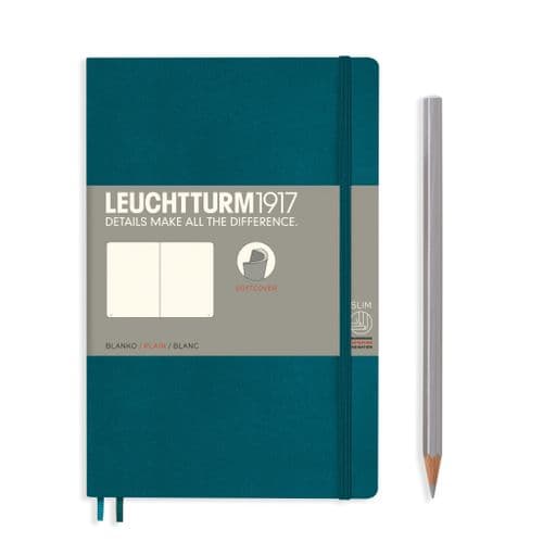 Leuchtturm 1917 - Notebook Composition (B6) - Soft Cover - Pacific Green