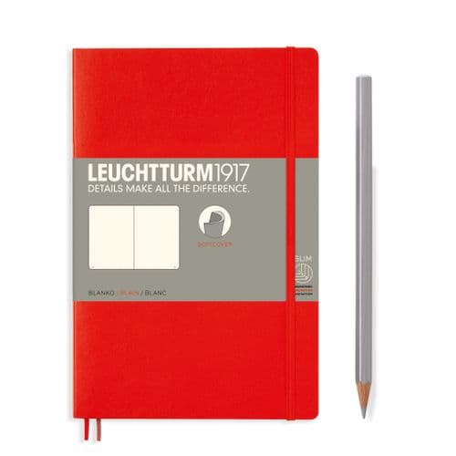 Leuchtturm 1917 - Notebook Composition (B6) - Soft Cover - Red