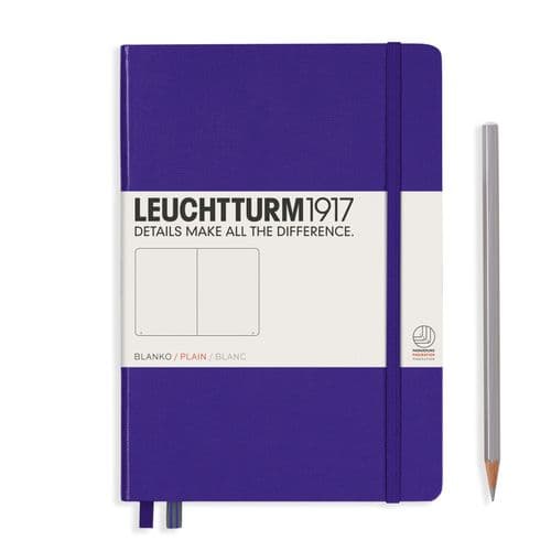 Leuchtturm 1917 - Notebook Medium (A5) - Hardcover - Purple