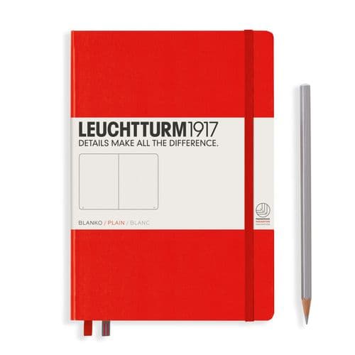 Leuchtturm 1917 - Notebook Medium (A5) - Hardcover - Red